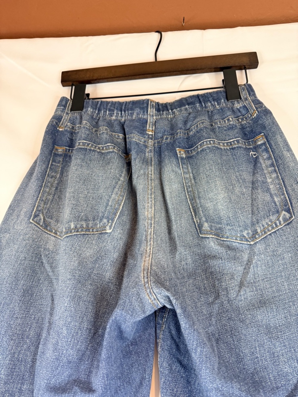 RAG & BONE Women’s Size S Jeans Sweatpant Cotton Miramar Printed Wide Leg Terry - Picture 13 of 16